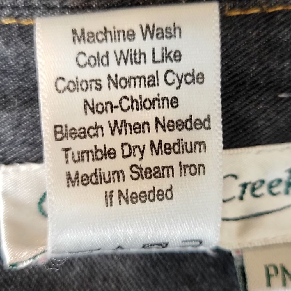 Coldwater Creek Denim Embroidered Flowered Jean Jacket - Picture 9 of 9